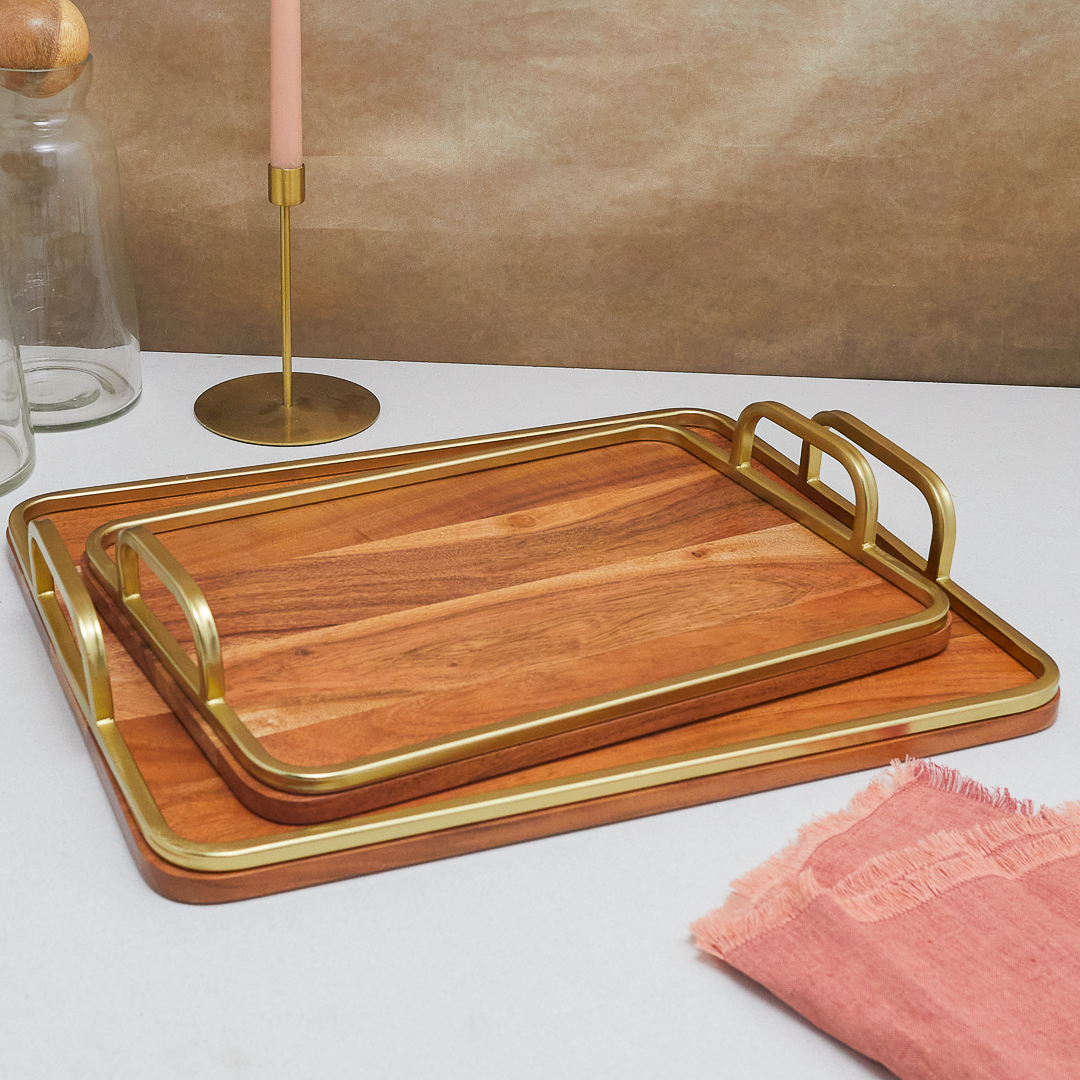 Mariposa Tray, set of 2