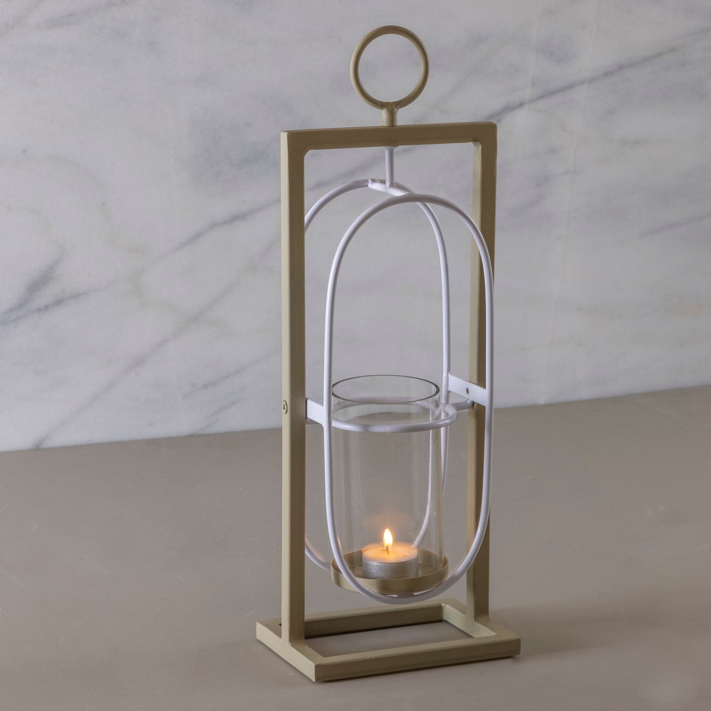 Easton Small Lantern, Dove