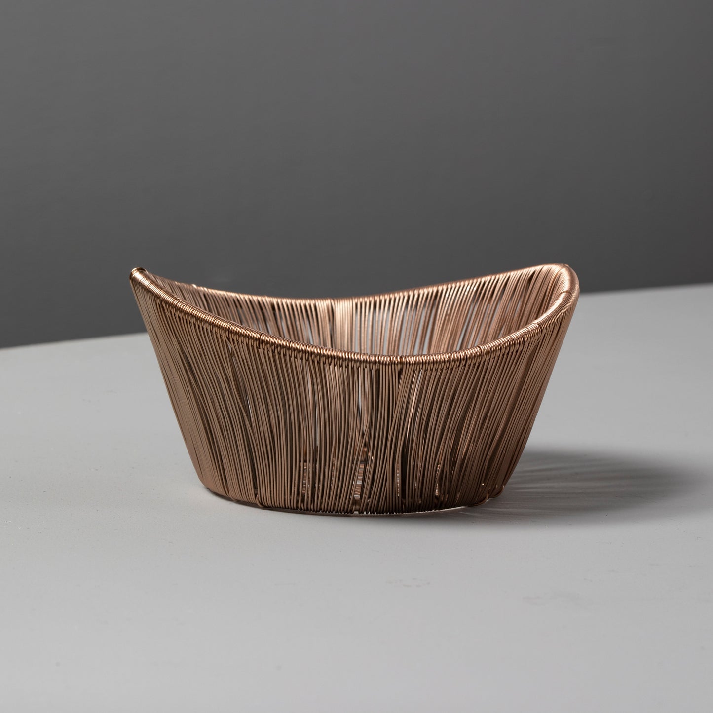 Rosé Rhythm Wire Basket, Small