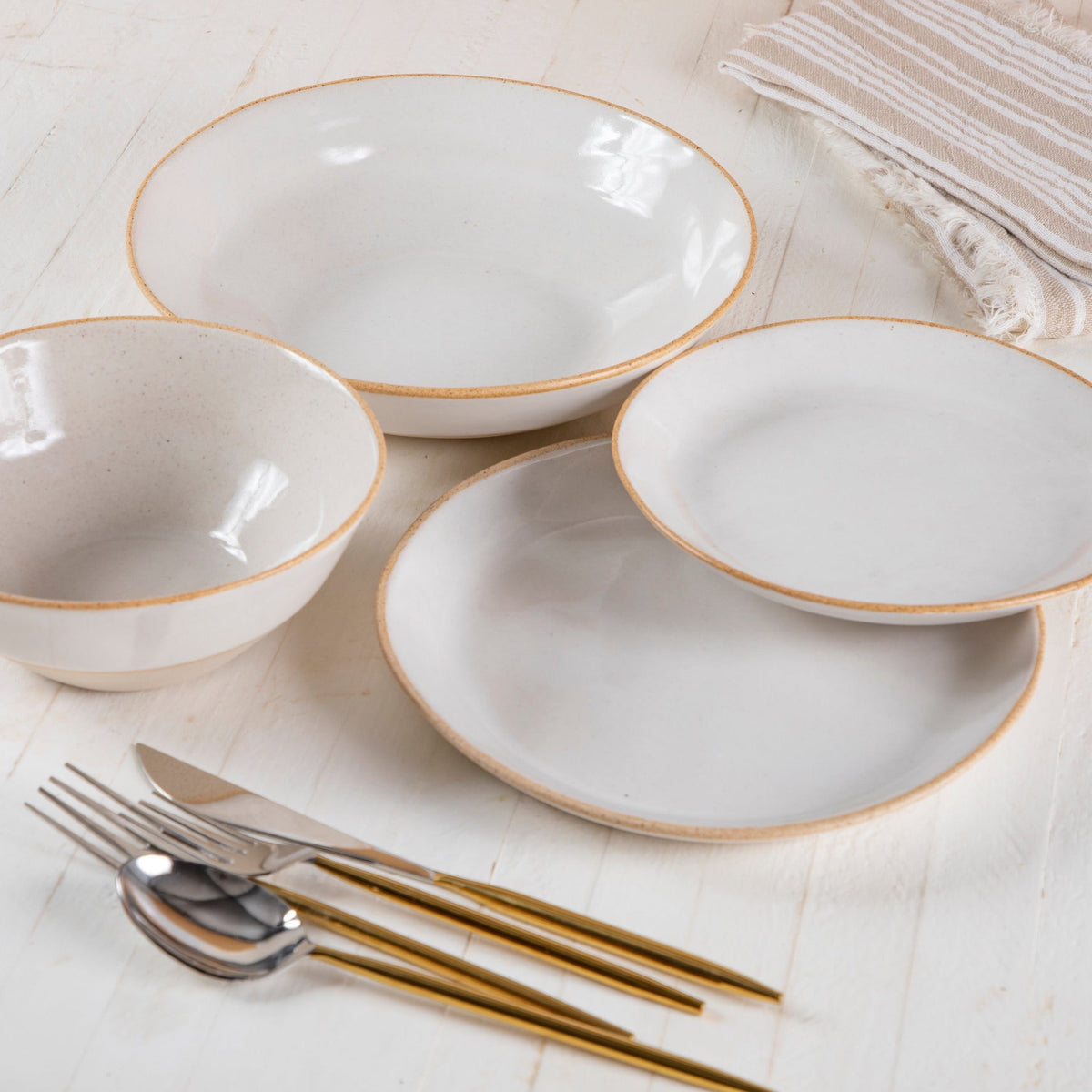 Lunas Dinner Plate, Set of 4
