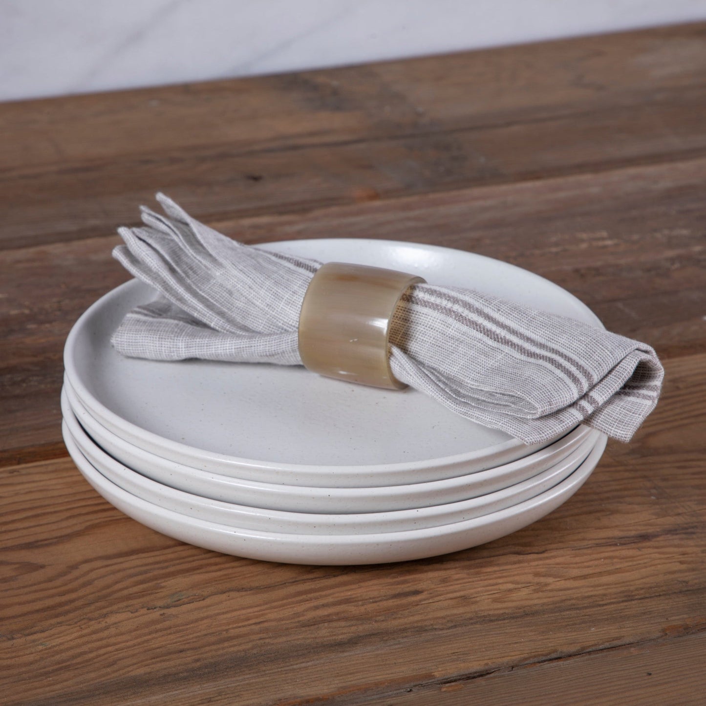 Pacifica Dinner Plate, Salt, Set of 6