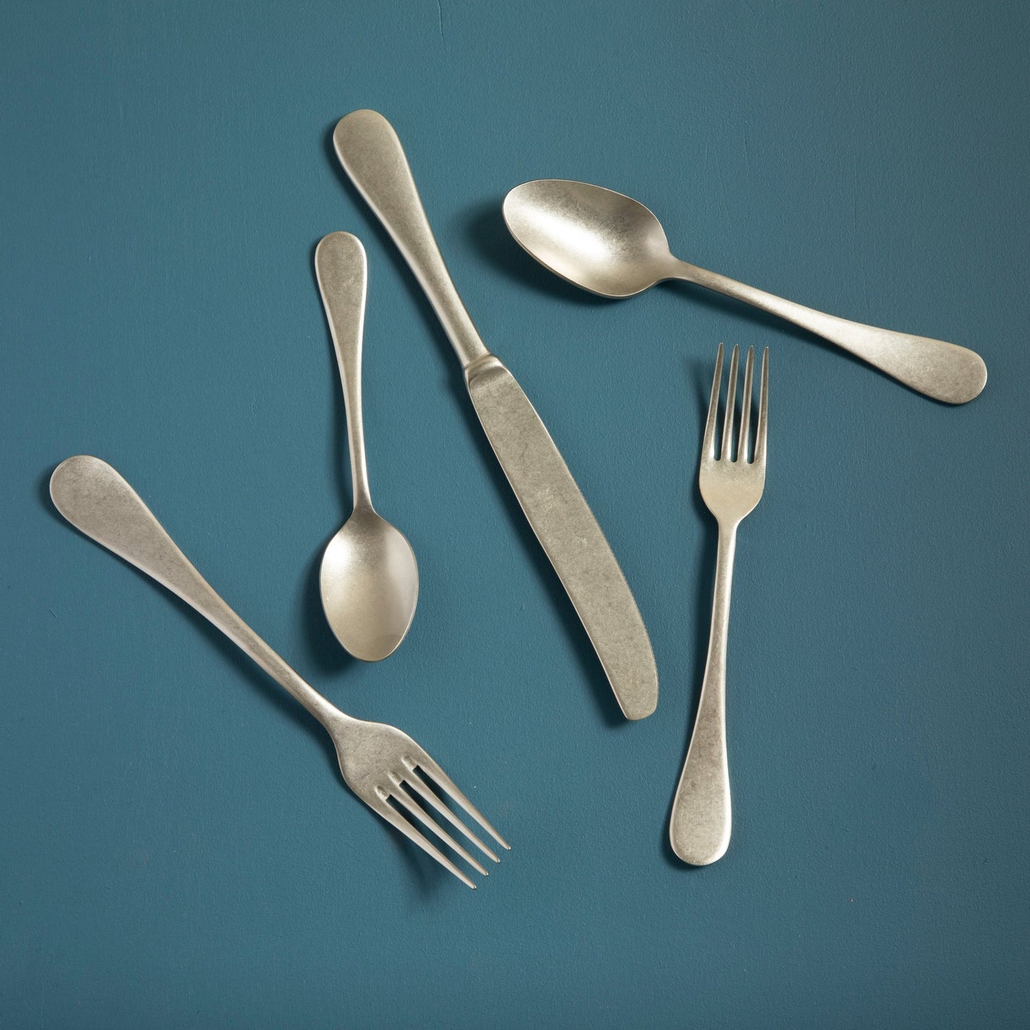 Vintage Champagne Flatware Set