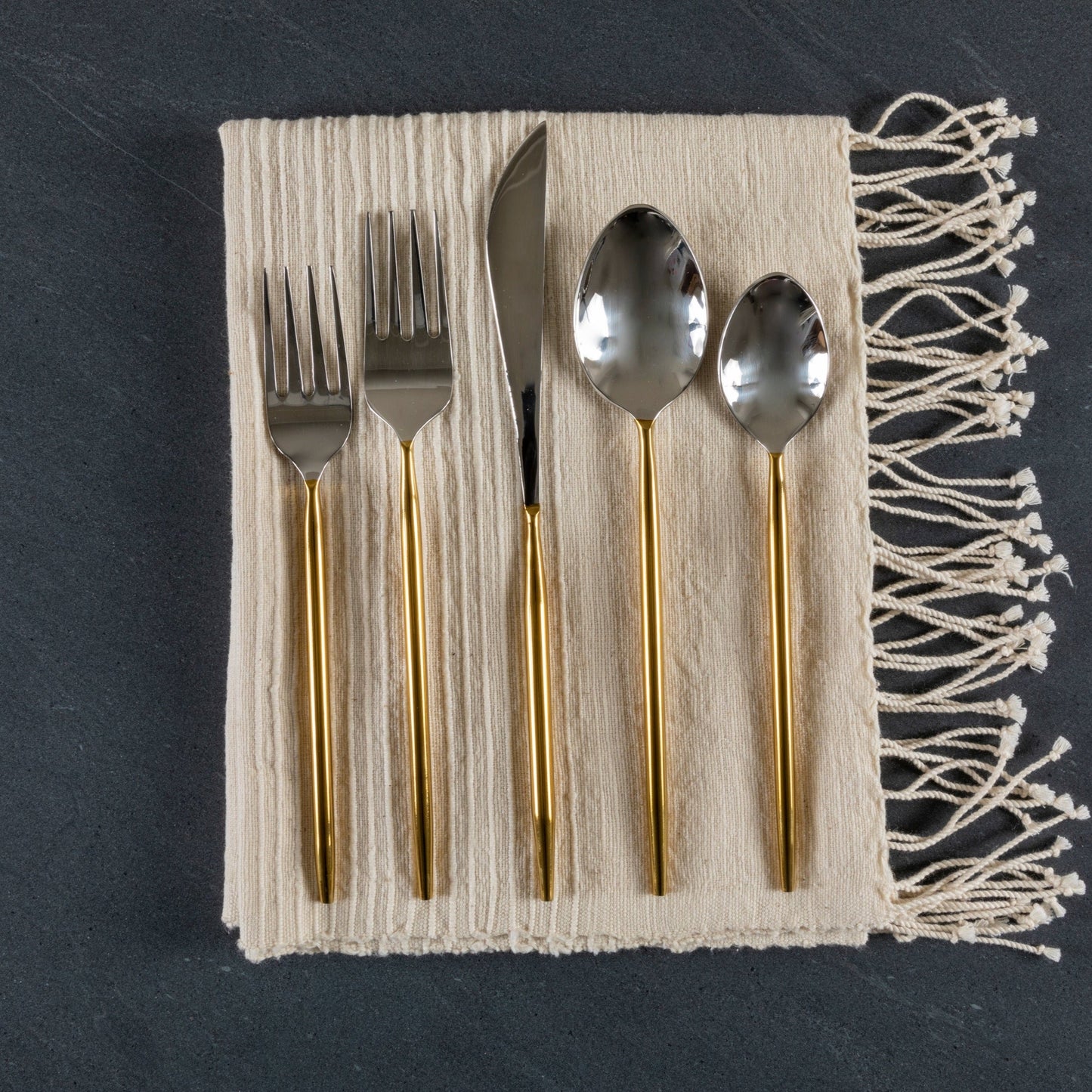 Sun and Moon Flatware Set