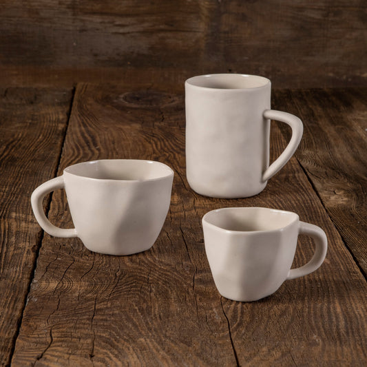 Tam Stoneware Mug, Pearl