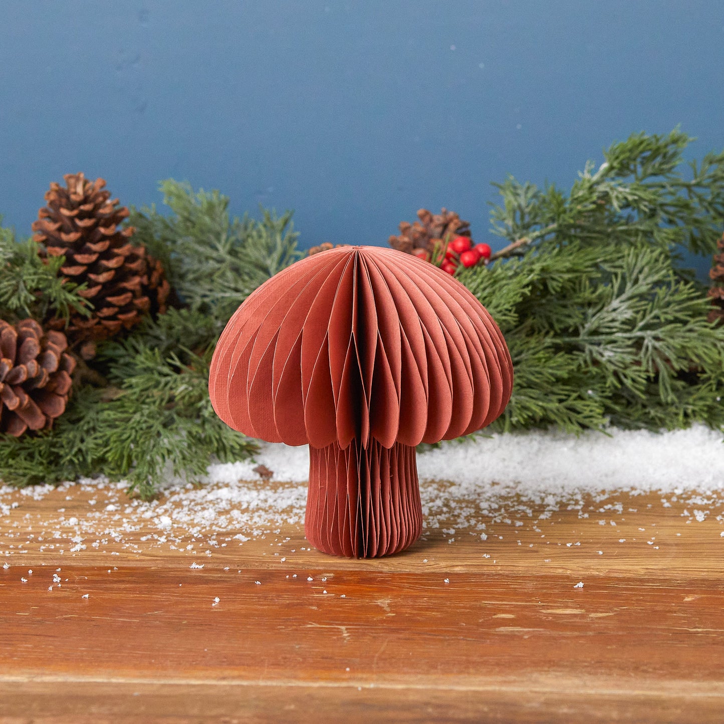 Recycled Paper Russula Mushroom