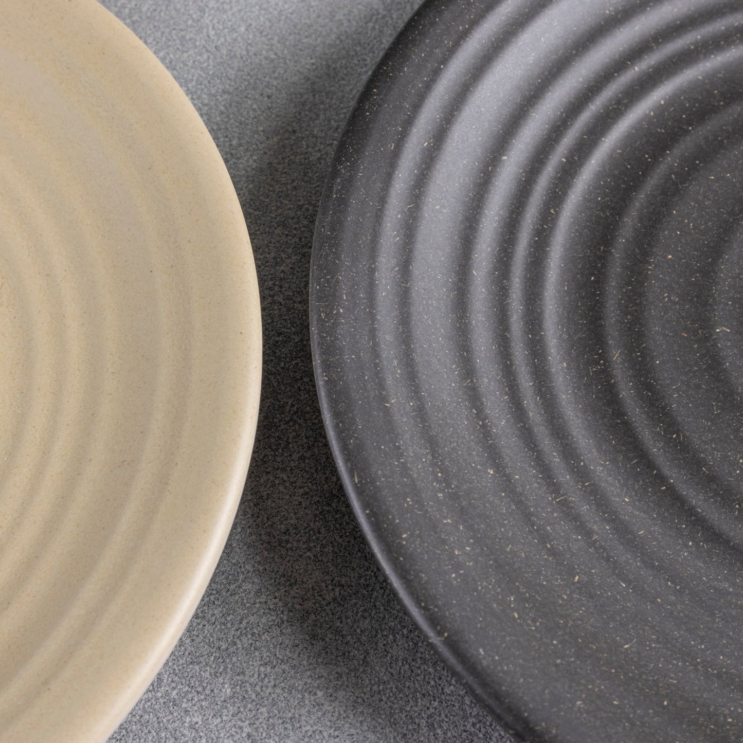 Sancha Organic Dinner Plate, Slate, Set of 4
