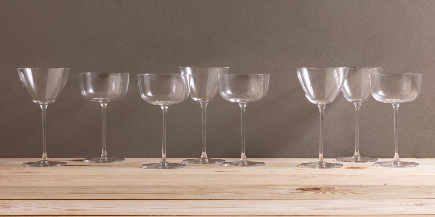 Borough Cocktail Saucer, Set of 4