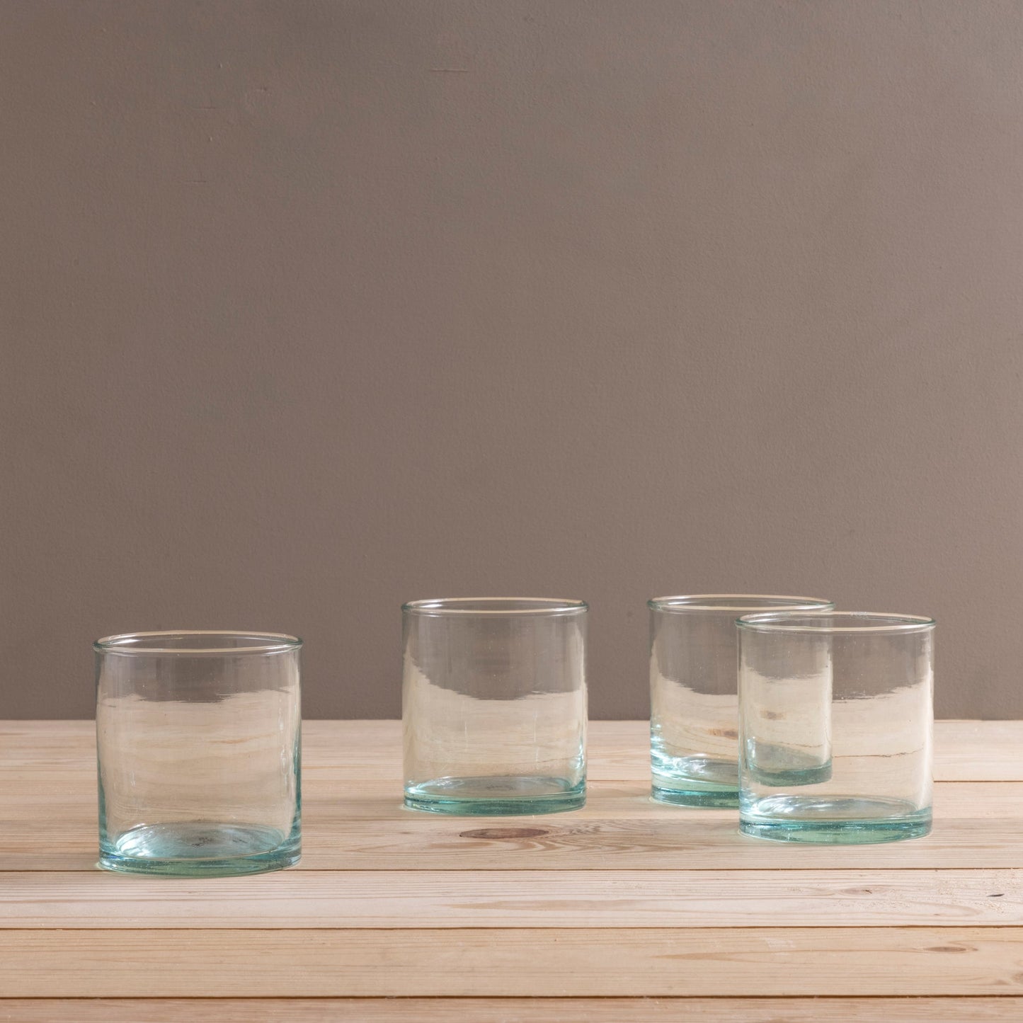 Premium Recycled Double Old Fashioned Glass, Set of 4
