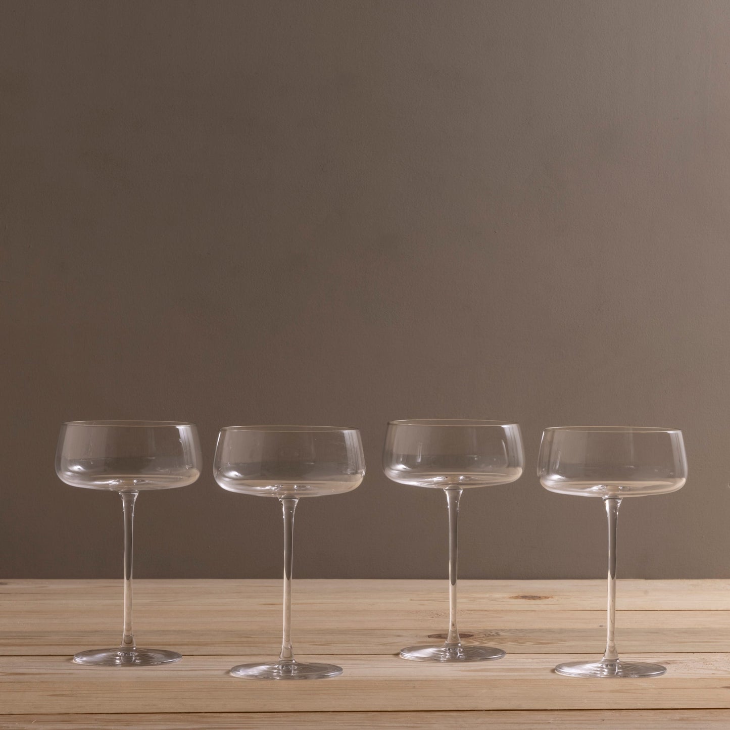 Metropolitan Champagne Saucer, Set of 4