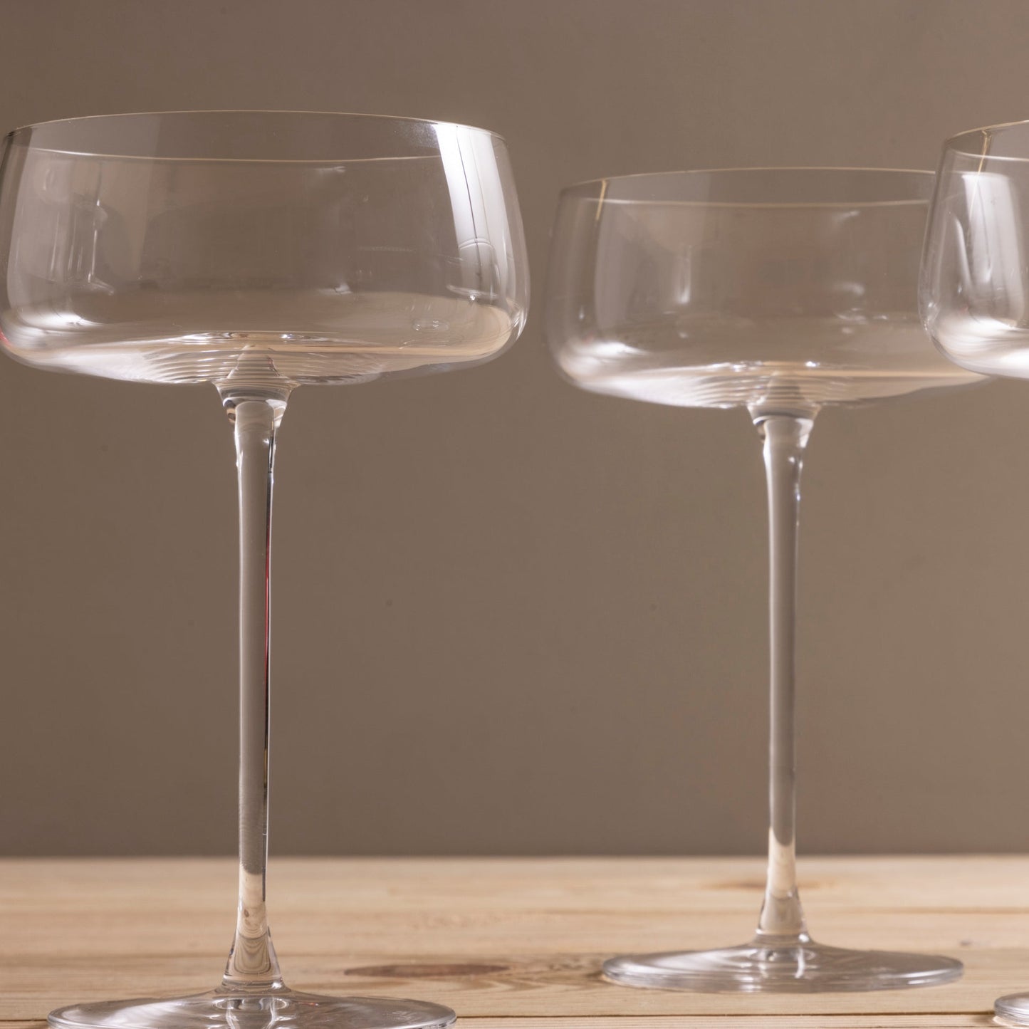 Metropolitan Champagne Saucer, Set of 4