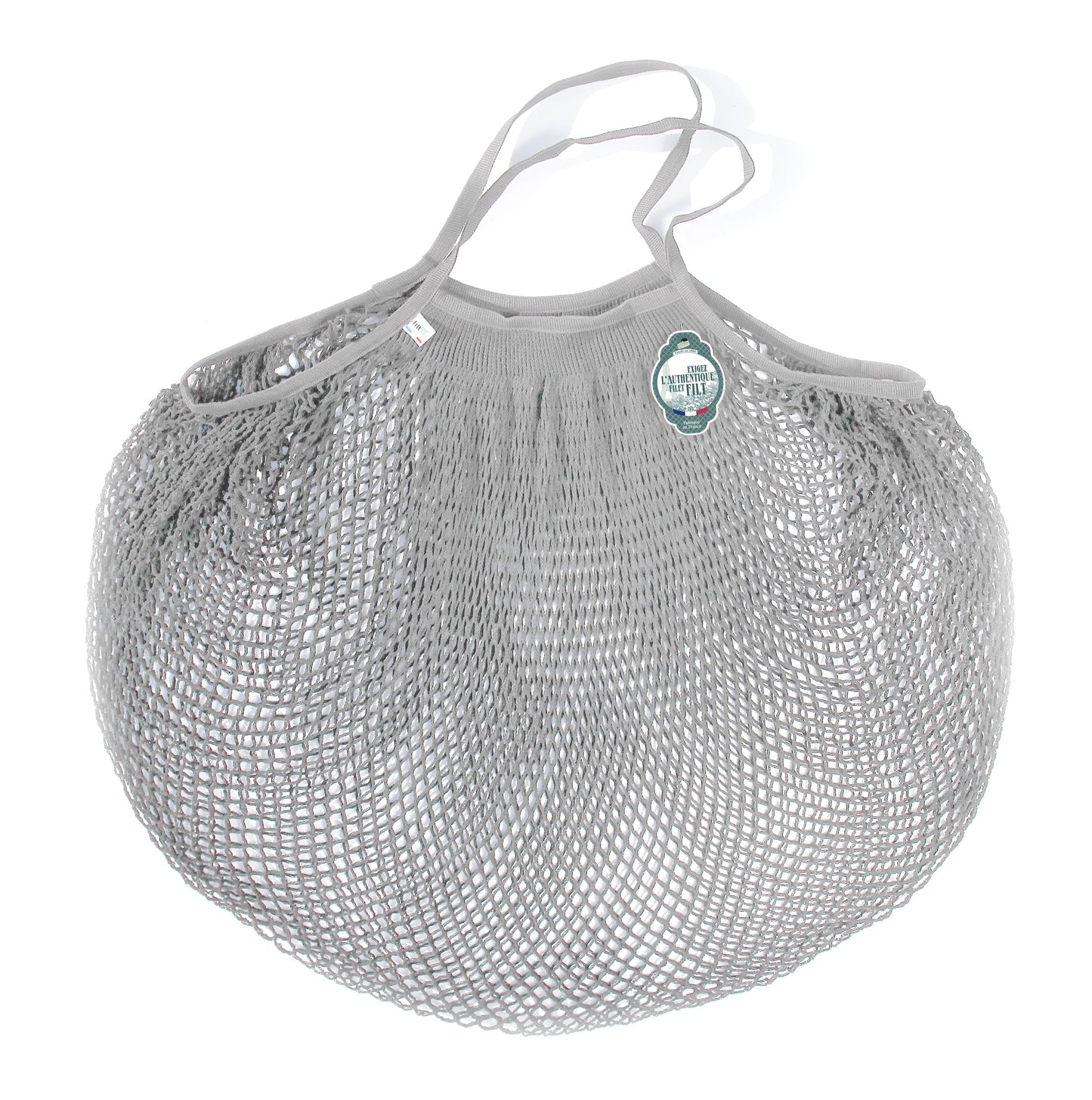 Filt Grey Cotton Shopper Large-230GRIS.PLUIE