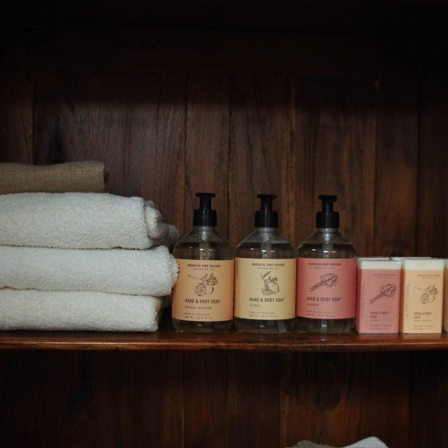 French Dry Goods Liquid Hand & Body Soap--Monoi (500 ML)