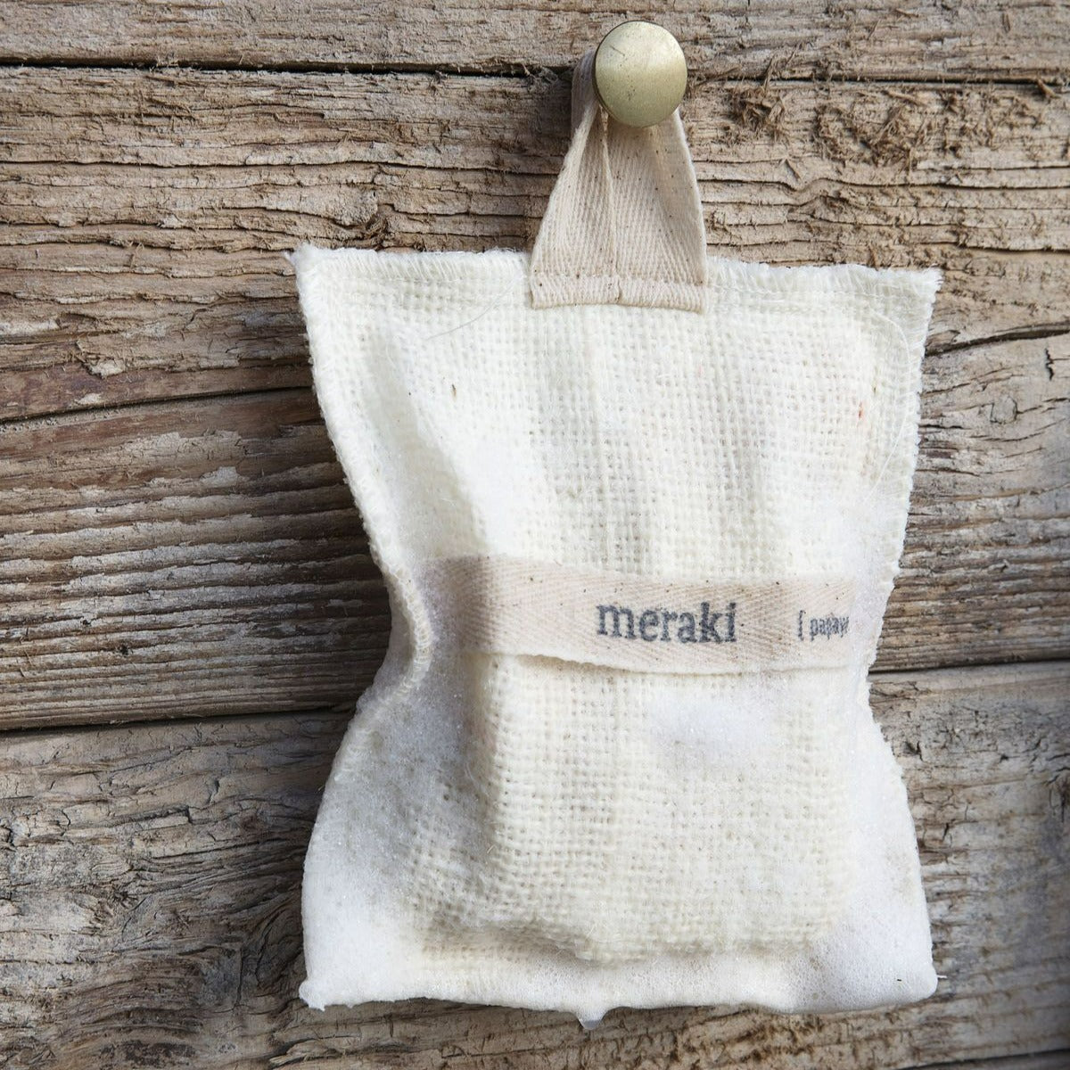 Meraki Bath Mitt, Papaya
