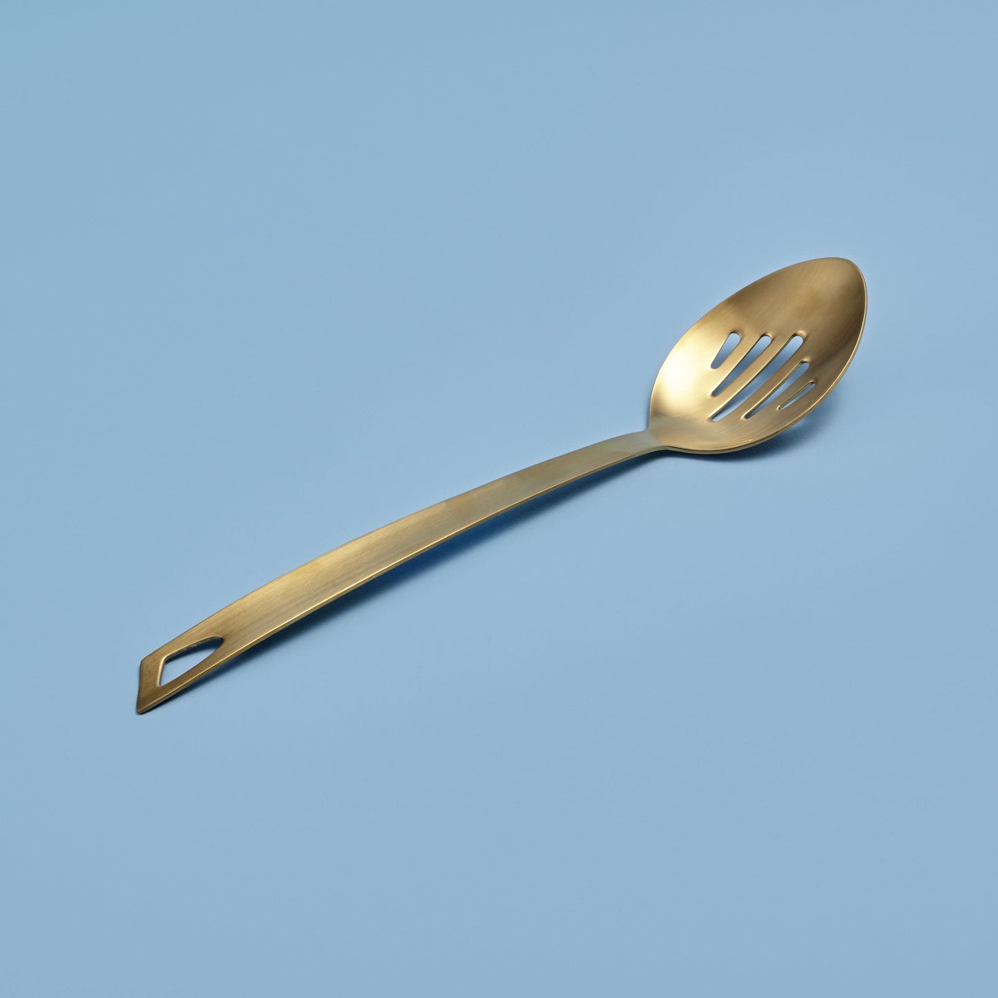 Matte Gold Slotted Spoon