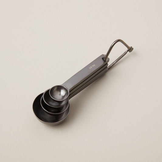 Acadia Measuring Spoons, Onyx