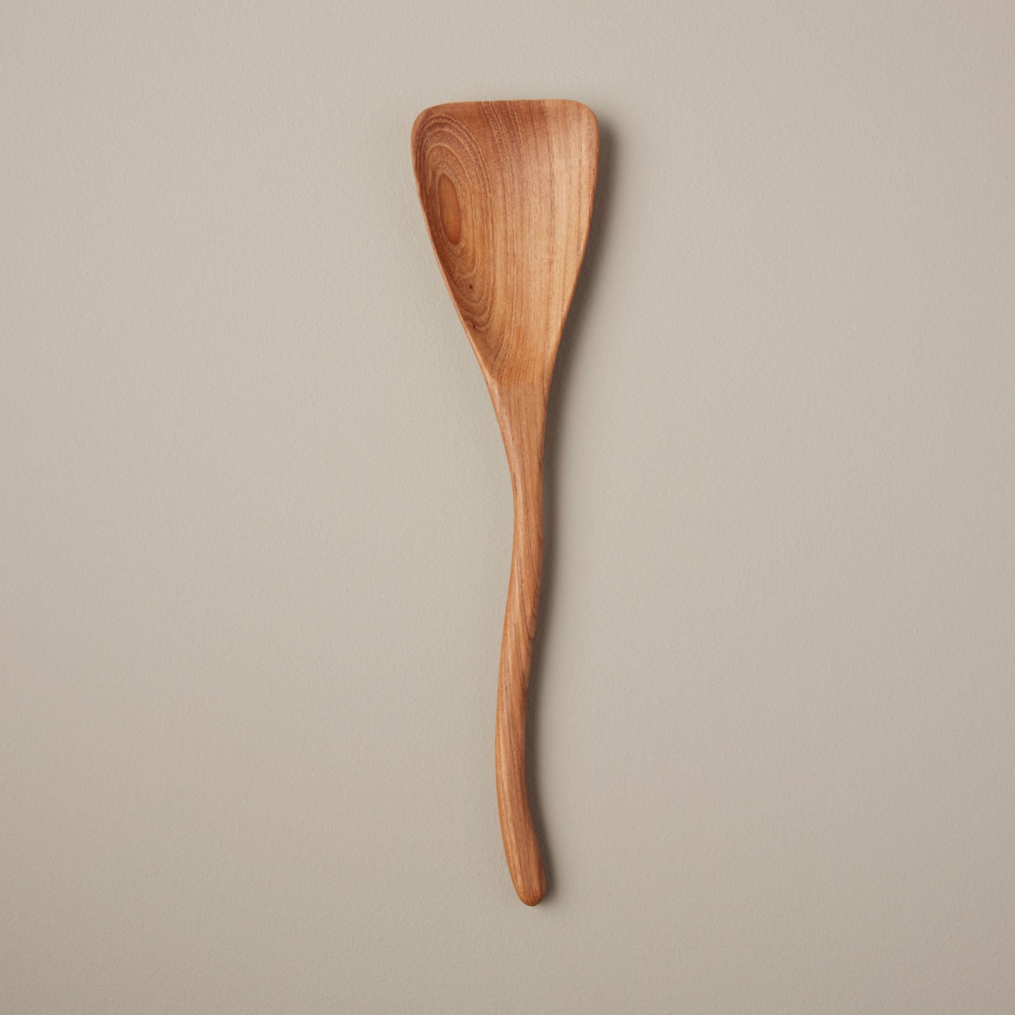 Teak Spatula Natural Handle, Large