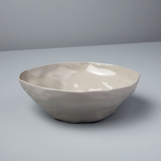 Tam Stoneware Small Serving Bowl, Sterling