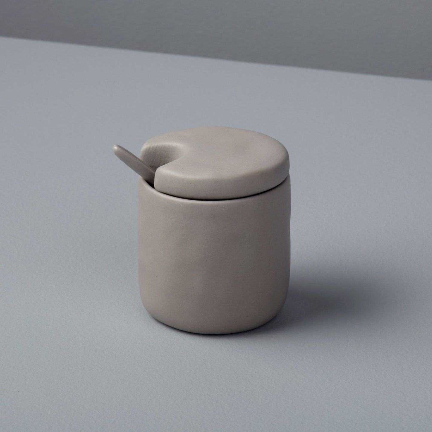 Tam Stoneware Sugar Cellar, Sterling