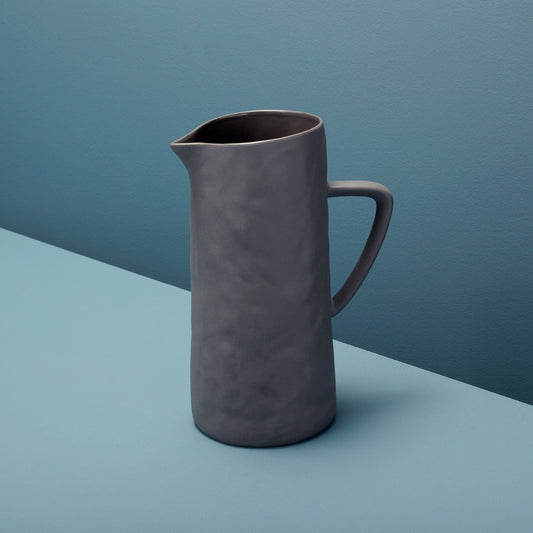 Tam Stoneware Pitcher, Slate