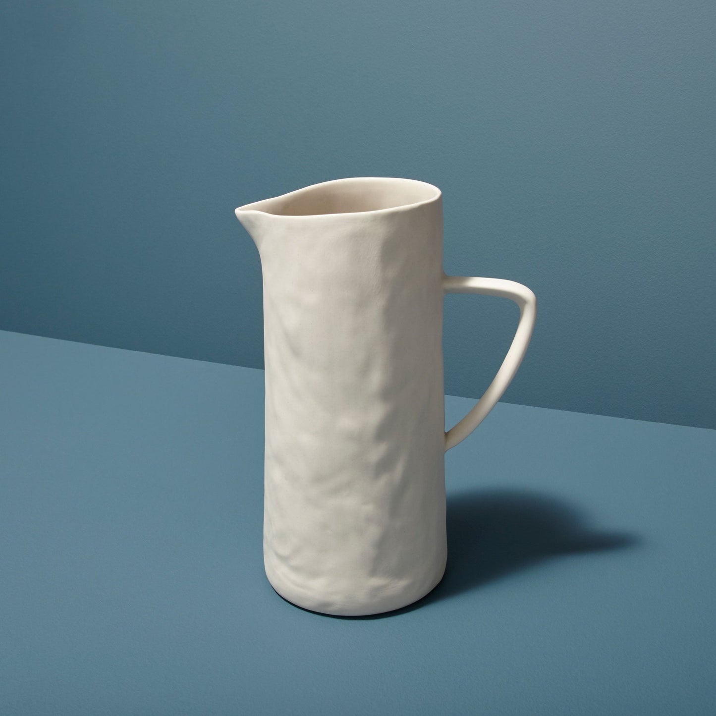 Tam Stoneware Pitcher, Pearl