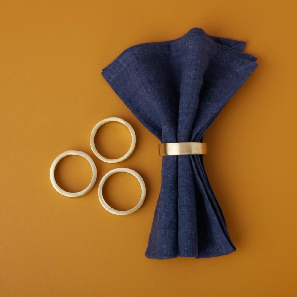 Circle Napkin Ring, Gold