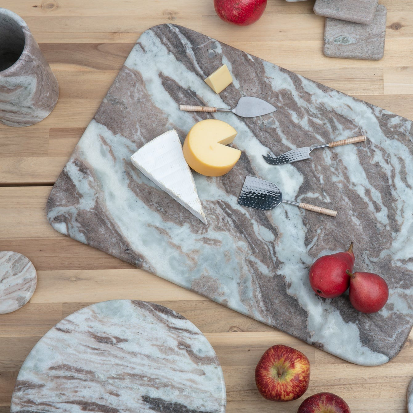 Waterfall Marble Bottle Holder