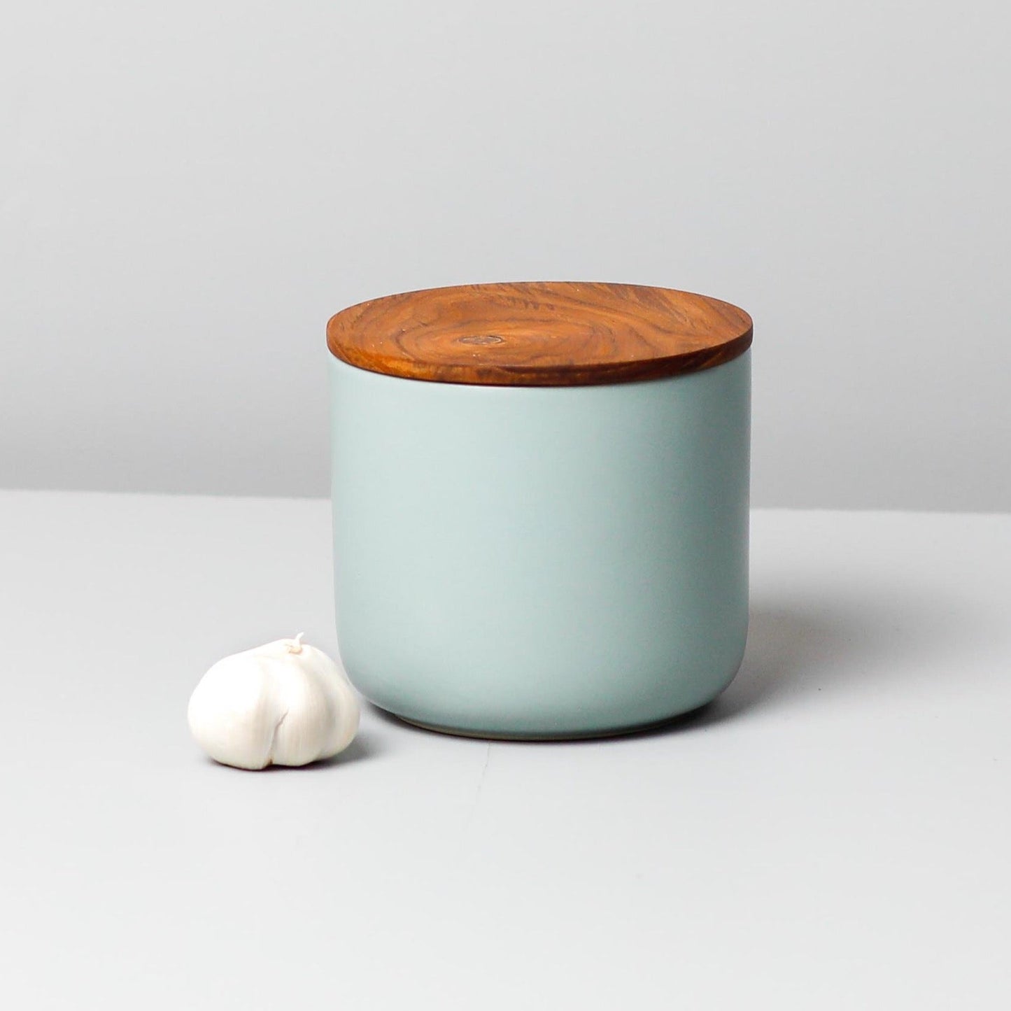 Brampton Stoneware Large Canister, Seaglass