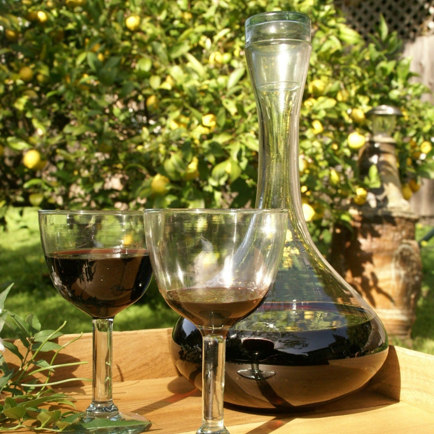 Premium Recycled Decanter with Lid