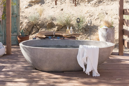 Ella Waffle Bath Towel, White