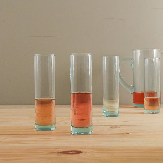 Premium Recycled Stemless Champagne Flute, Set of 4