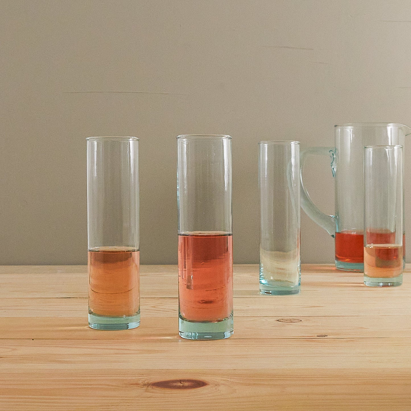 Premium Recycled Stemless Champagne Flute, Set of 4