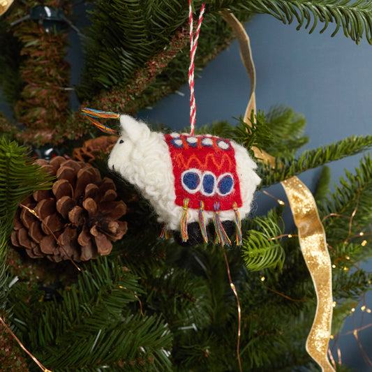 Farm Friends Sheep Ornament