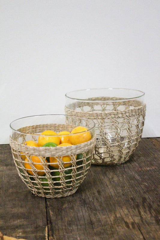 Seagrass Cage Large Bowl