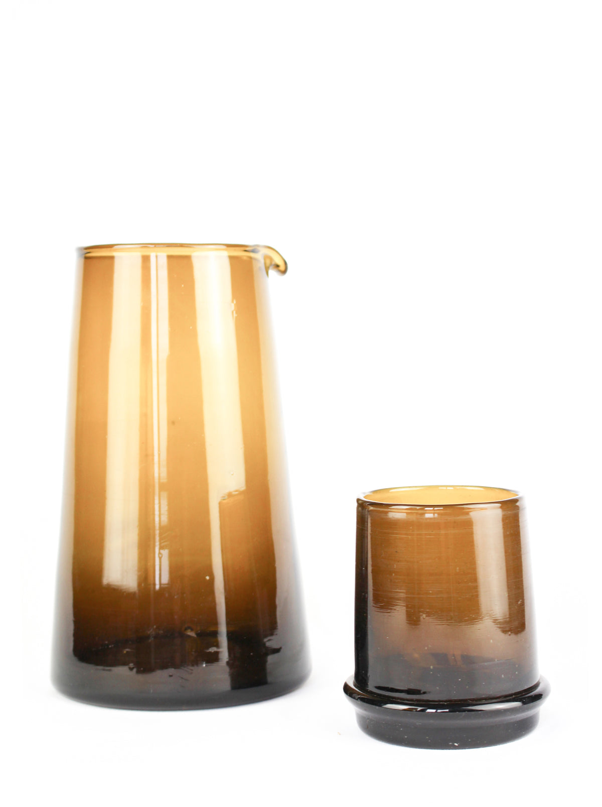 Beldi Small Tapered Carafe Brown