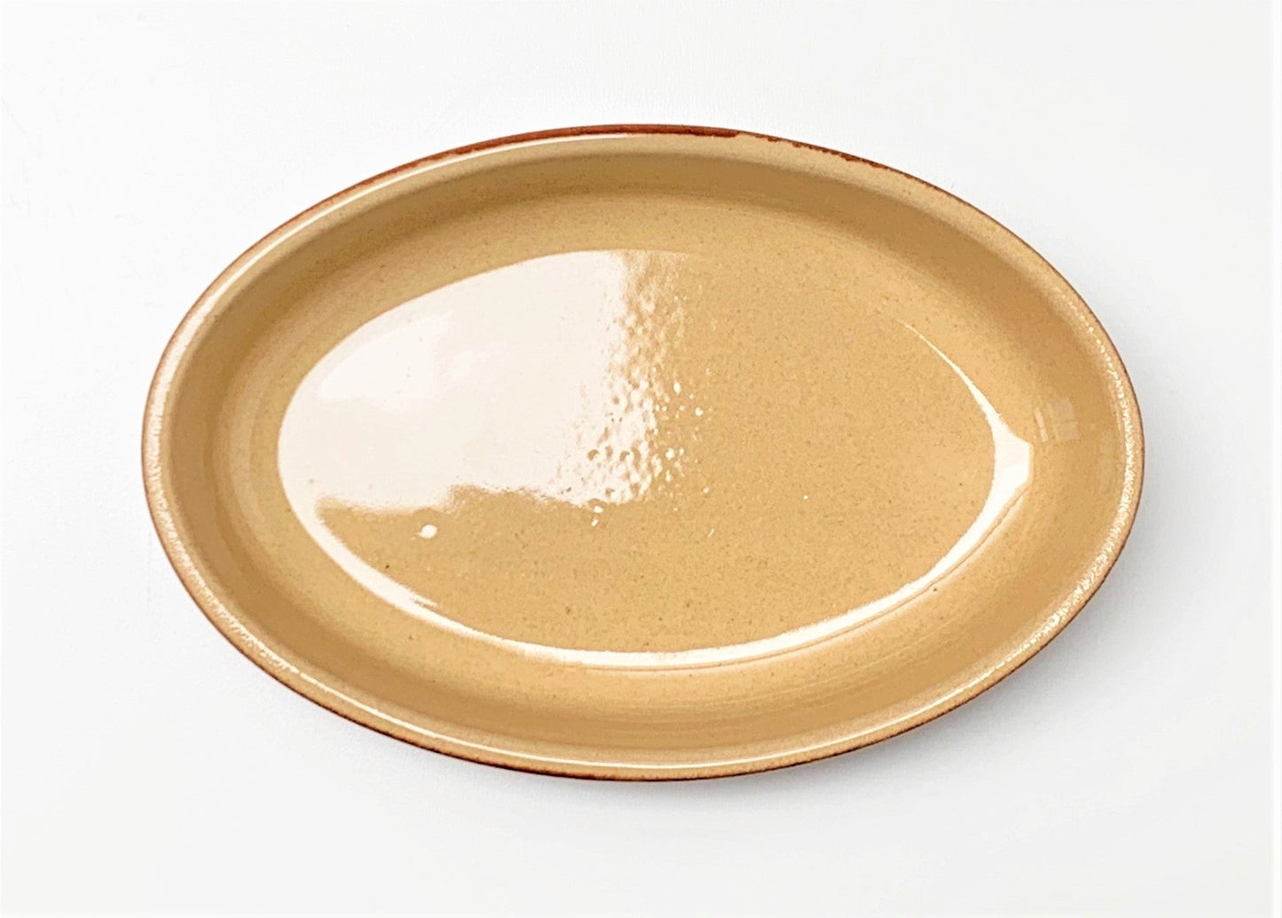 Poterie Renault Oval Dish - Small (0.25 L) - Brown