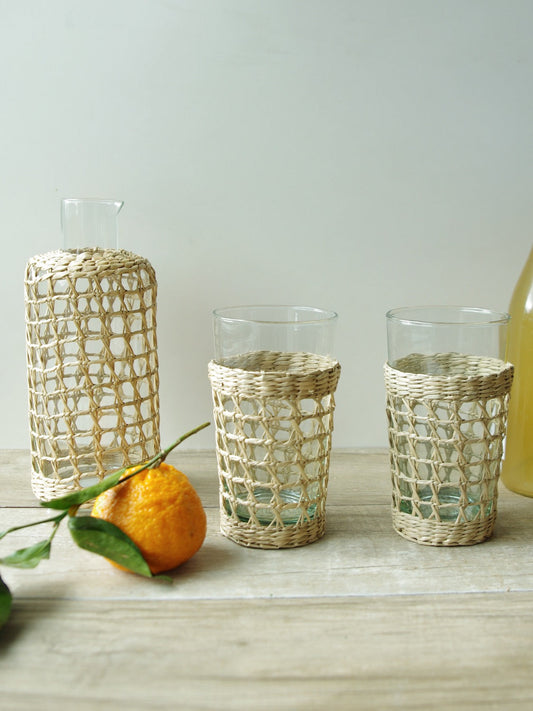 Seagrass Cage Highball