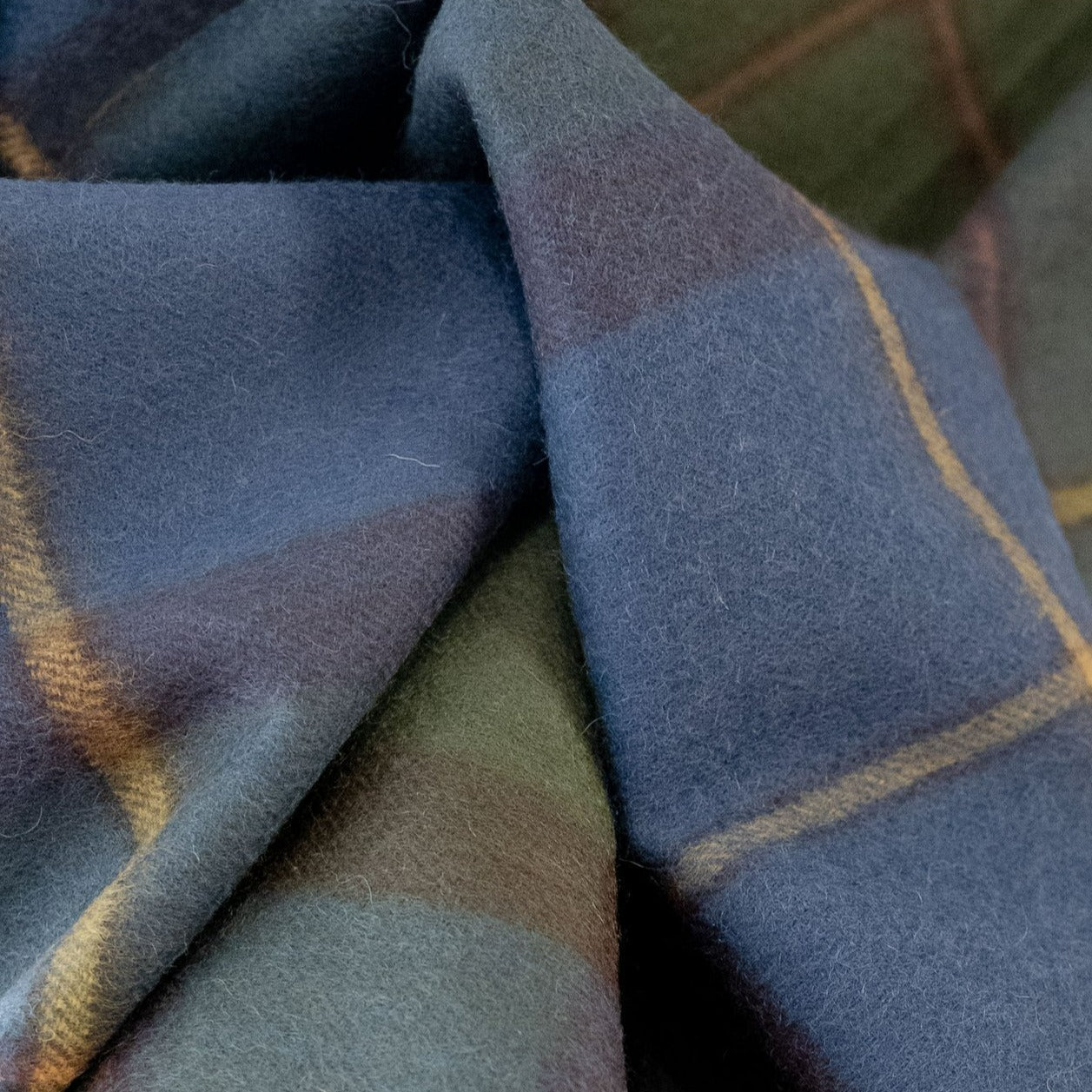 Lambswool Blanket in Macleod of Harris Antique Tartan