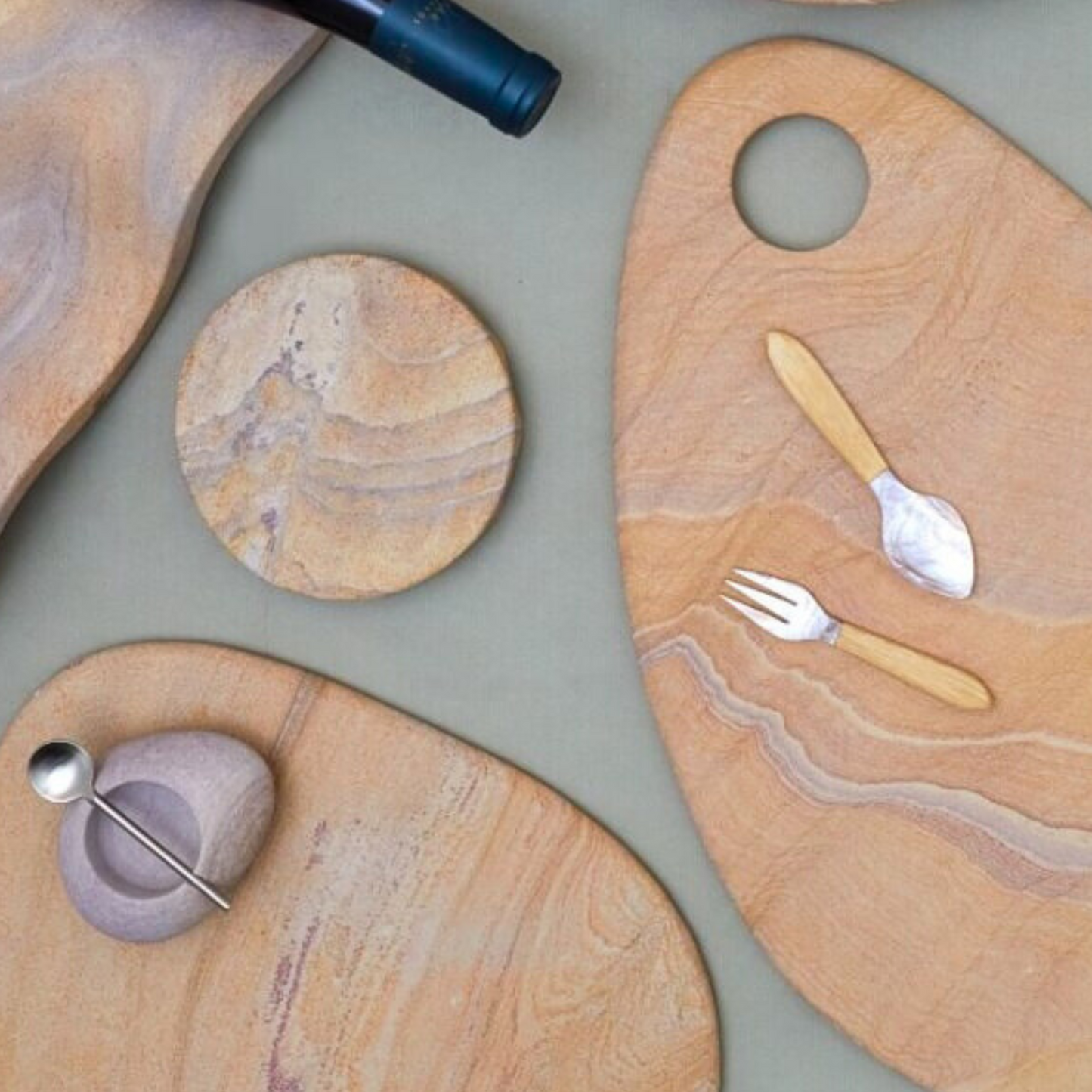 Rainbow Sandstone Drop Board