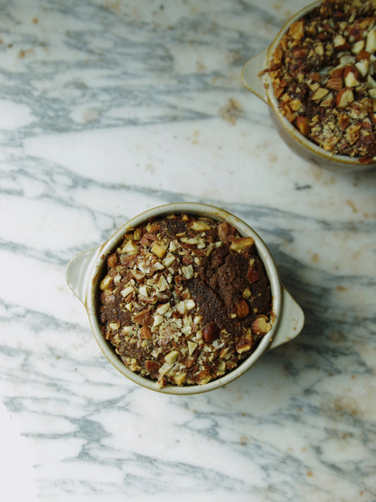 Poterie Renault Handled Bowl- (0.35 L) Brown