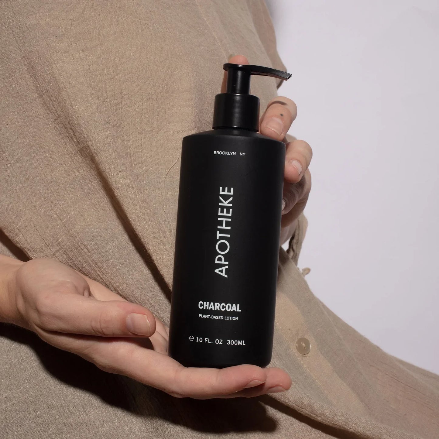 Apotheke Hand and Body Lotion, Charcoal