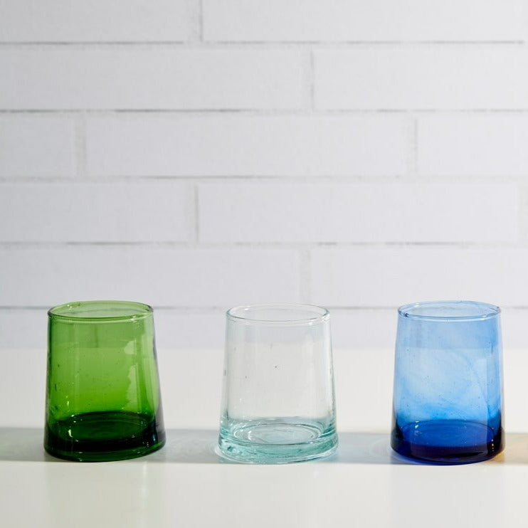 Recycled Cone Glass, Green