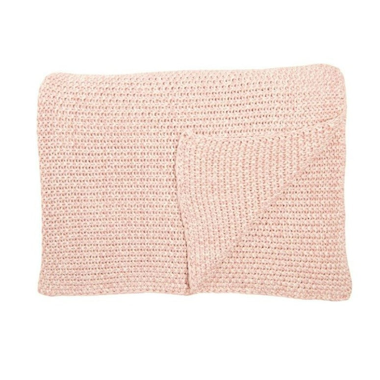 Belmont Marled Throw, Pink