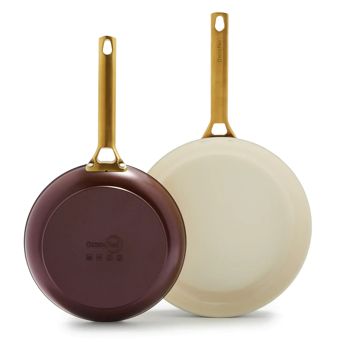 Reserve Cookware 2 Piece Frypan Set, Merlot