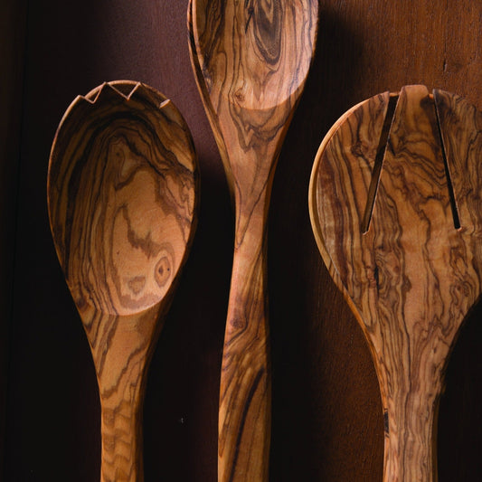 Olive Wood Serving Set