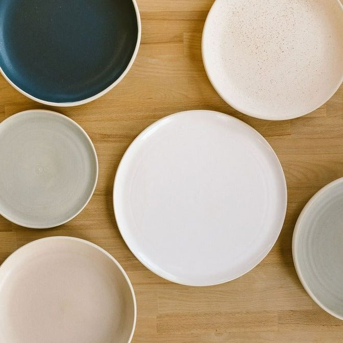 Treves Dinner Plate, Navy, Set of 4