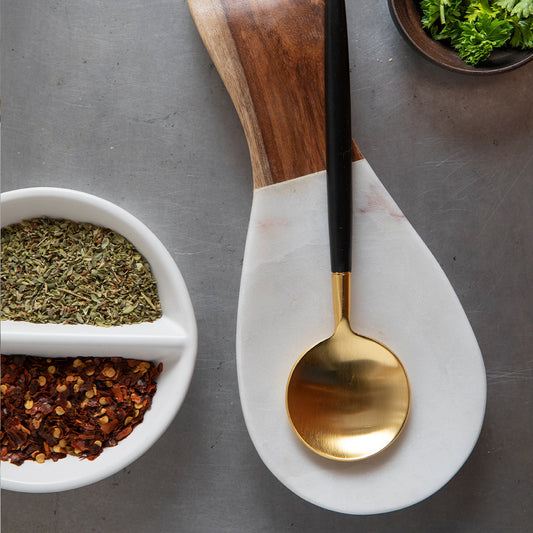 Black & Gold Serving Set