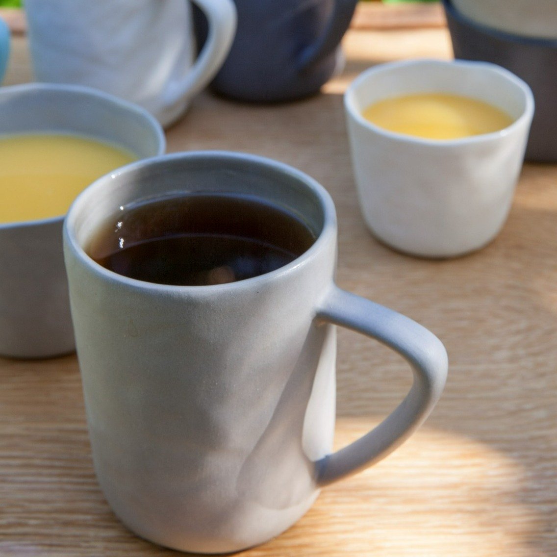 Tam Stoneware Mug, Sterling