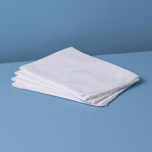 Hudson Napkins Set of 4, White