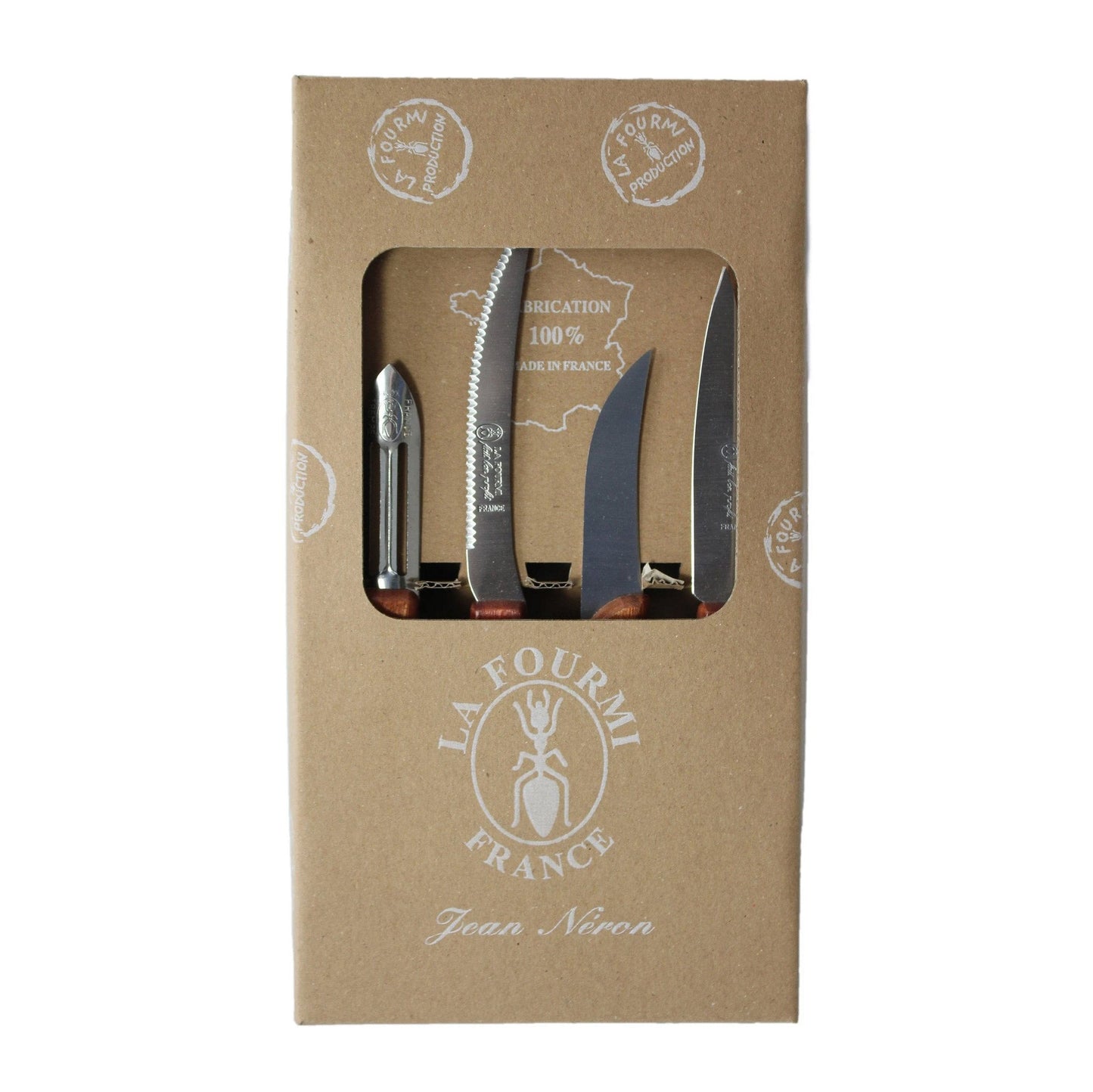 Coutellerie Jean Néron La Fourmi Kitchen Tools Wood Handles