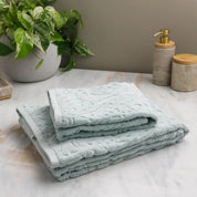 Firenze Hand Towel, Sky Light